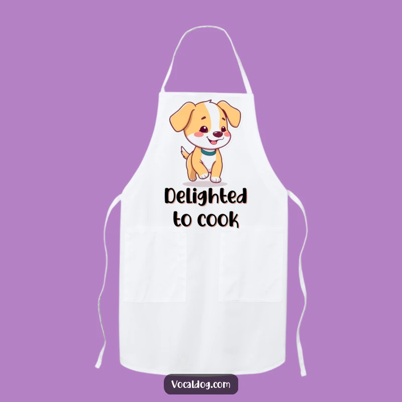 Funny Floppy Ear Dog Apron: Prancing Fun, Great Funny Gift