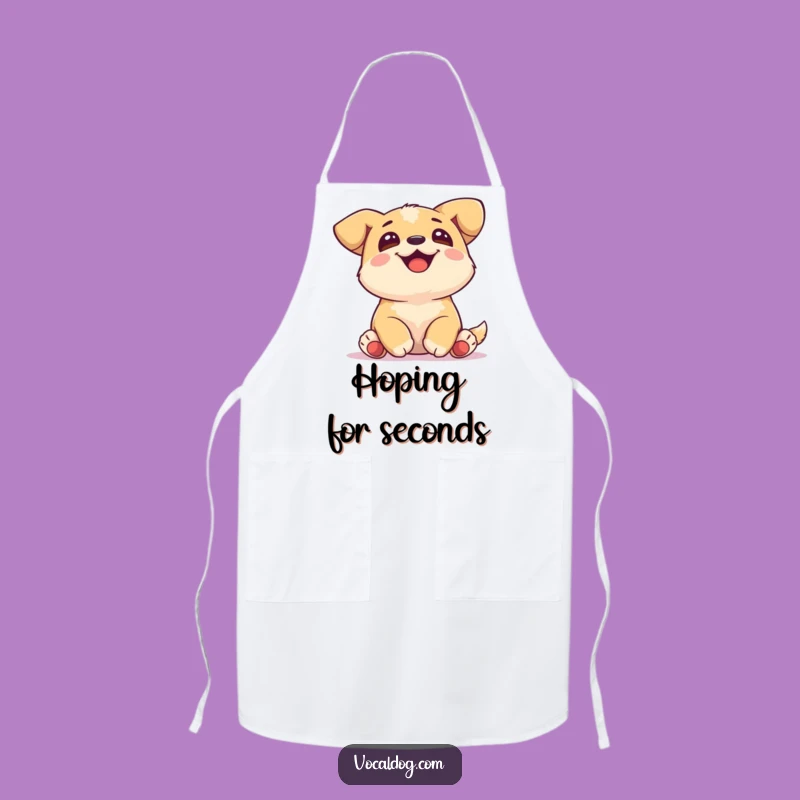 Funny Joyful Dog Apron: Cook with Bliss and Humor in this Canine Chef Gift
