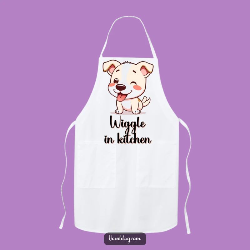 Funny Dog Wiggle Apron: Cook with Joy, The Ultimate Funny Gift