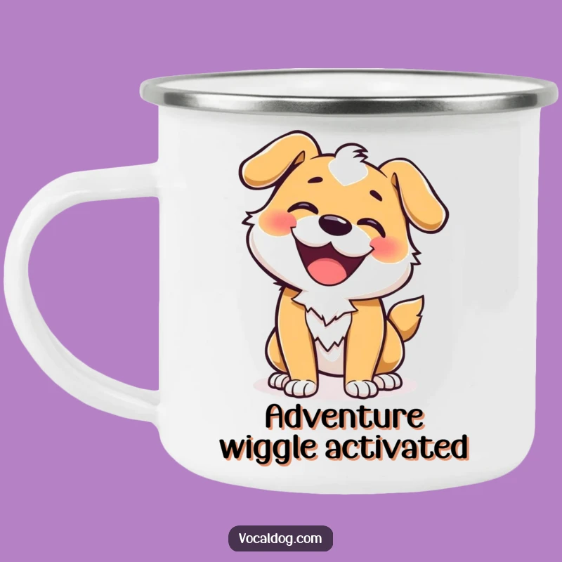 Adventure Dog Wiggle Mug: Happy Trails and Hot Drinks