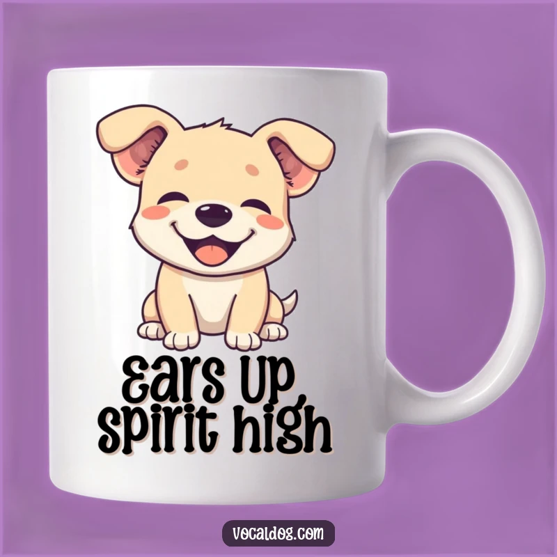 Funny Joyful Dog Ears Mug: A Hilarious Gift for Happy Dog Owners