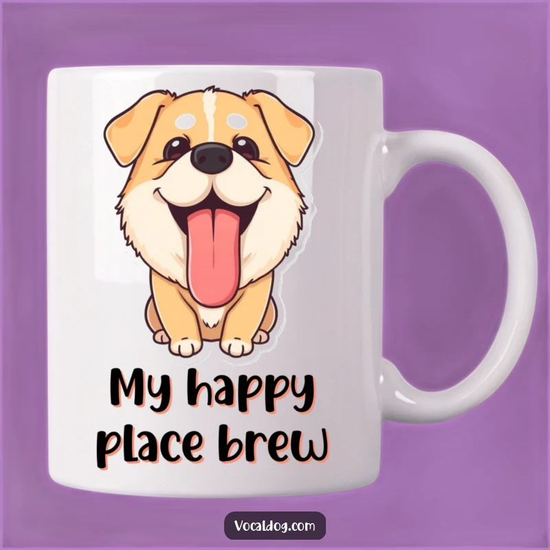 Funny Content Dog Tongue Mug - The Ultimate Hilarious Gift for Relaxed Dog Lovers