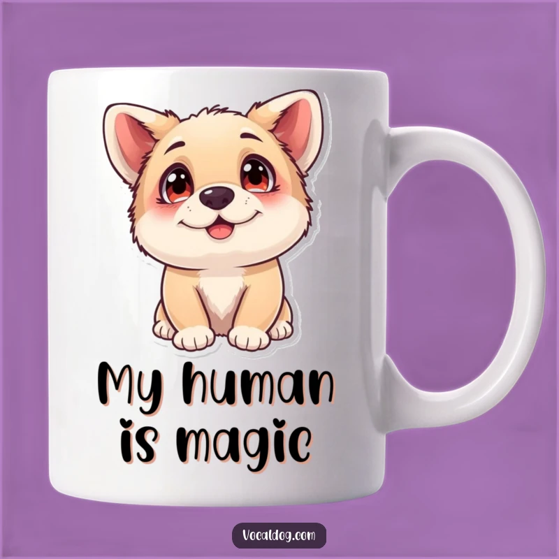 Funny Dog Mug: Adoring Eyes Happy Pup, Perfect Gift for Dog Lovers