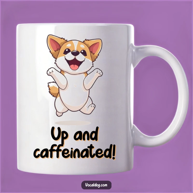 Funny Elation Dog Mug: High Bounce - Perfect Gift for Energetic Pups