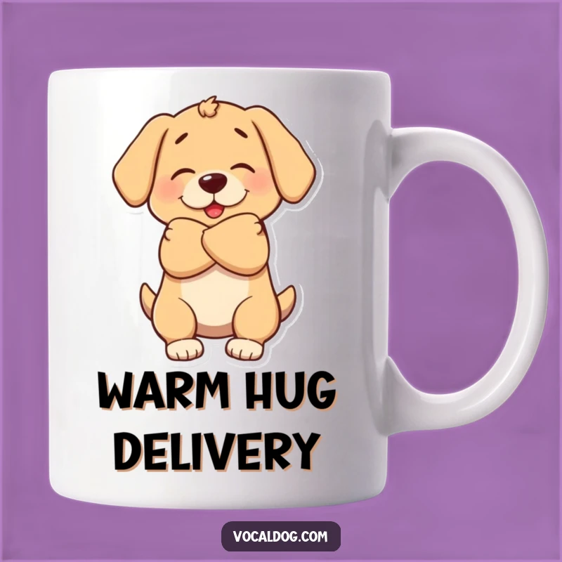 Funny Dog Hug Mug: A Hilarious Gift of Warmth and Canine Love