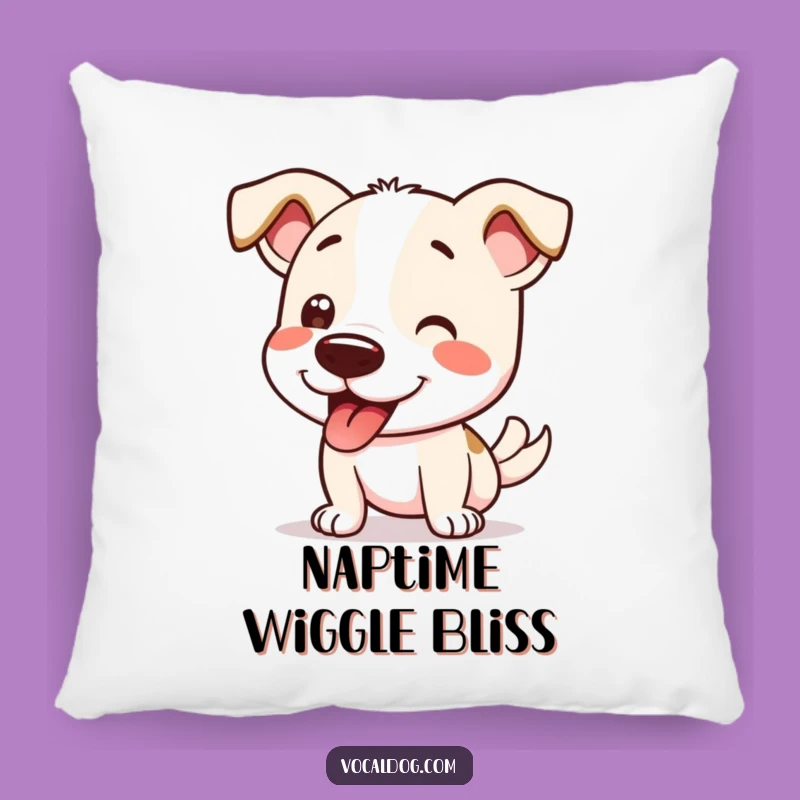 Cozy Funny Dog Wiggle Pillow: Snuggle with Joy, A Funny Gift