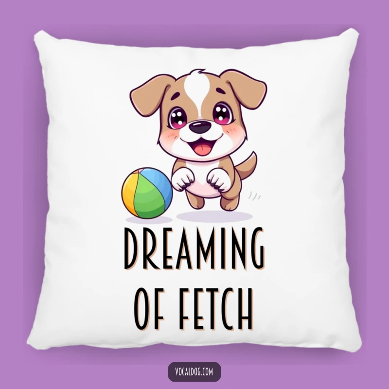 Funny Dog Rainbow Ball Pillow: Cozy Comfort with Joyful Play Gift