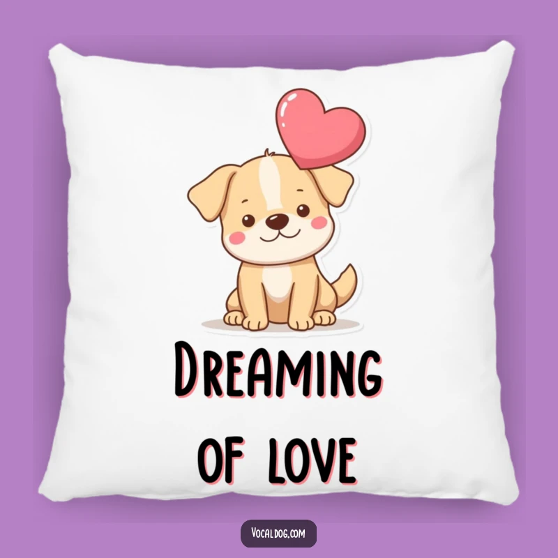 Funny Heart Dog Pillow: Add Cozy Love with this Funny Cushion!