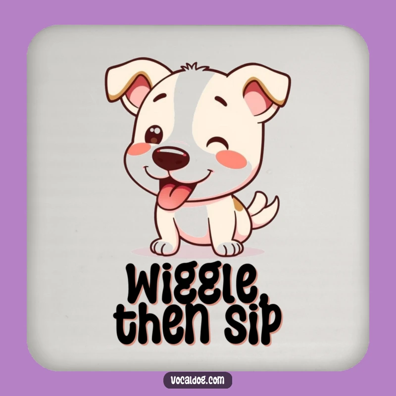 Funny Dog Wiggle Coasters: Protect Surfaces with Joy, A Funny Gift