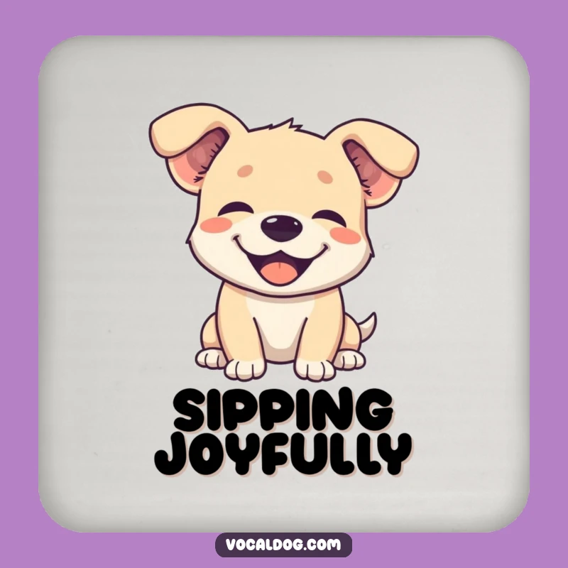 Funny Floppy Ears Dog Coasters: Protect Surfaces with Hilarious Canine Joy