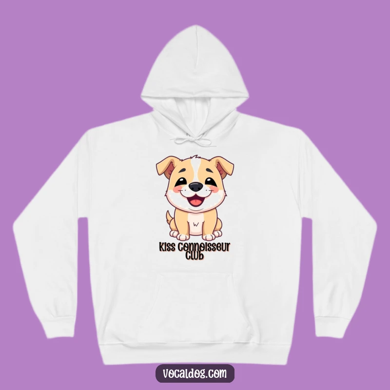 Funny Dog Kiss Hoodie: Cozy Up with Adorable Slobbery Affection