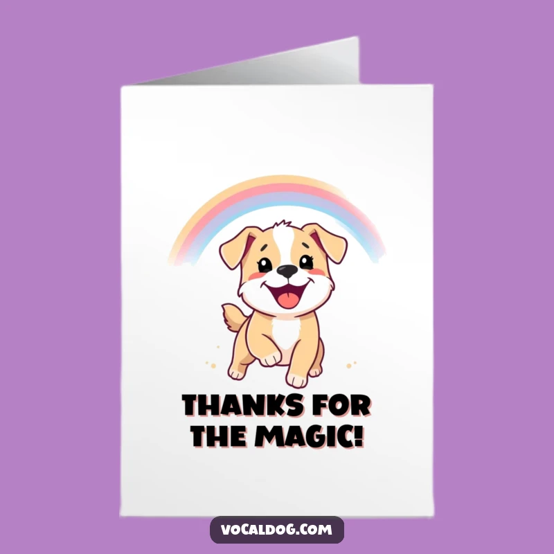 Free Printable Thank You Puppy Card: Cute Downloadable Art for Sweet Gratitude
