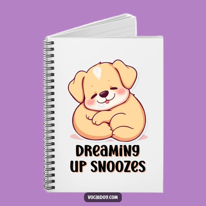 Funny Dog Notebook: Content Sigh Comfort, Relaxed Notes, Great Gift