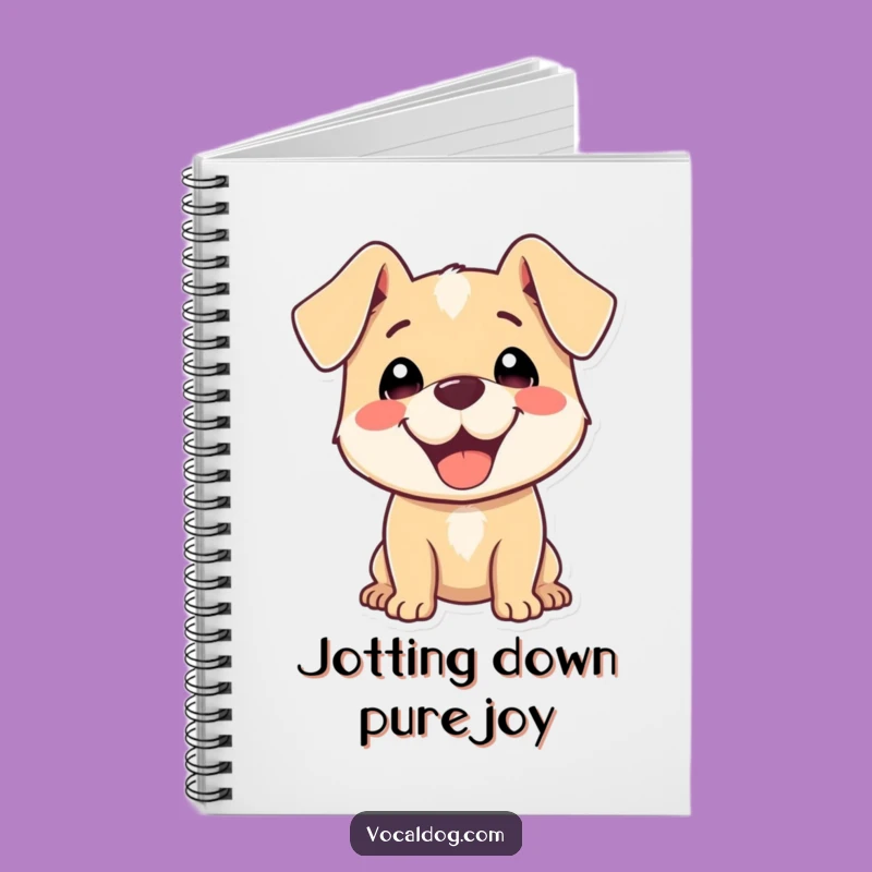 Funny Dog Notebook: Jot Down Ideas with Pure Delight