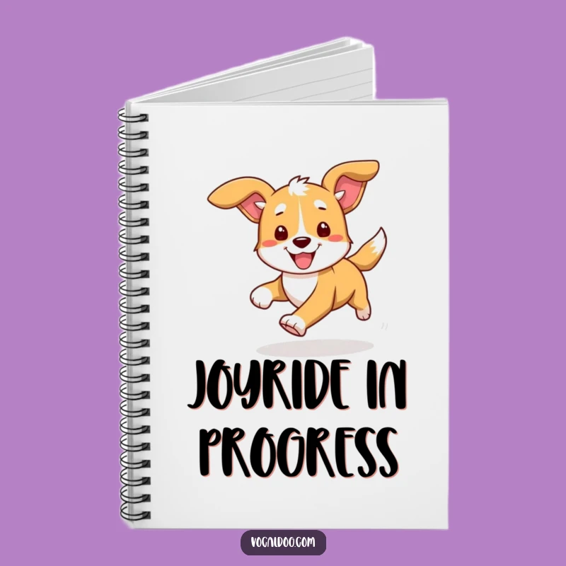 Funny Dog Running Notebook: Capture Your Fastest Thoughts in Style