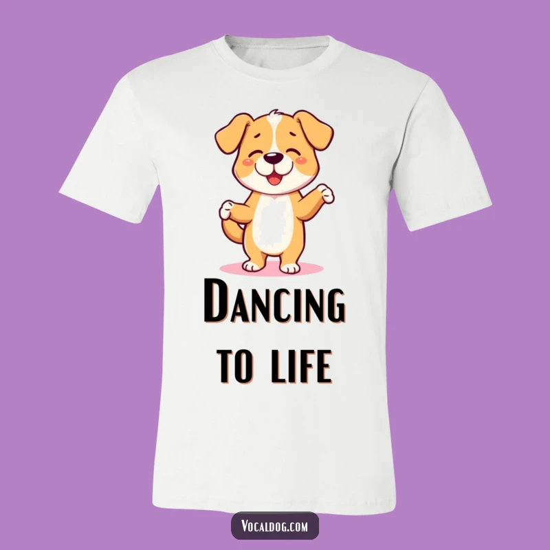 Funny Dancing Dog Tee - Happy Jig Outfit, Perfect Gift for Pet Parents
