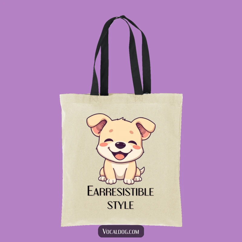 Funny Floppy Ears Dog Tote Bag: Carry Your Joy with Hilarious Style